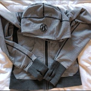 Lululemon classic stripe hoodie